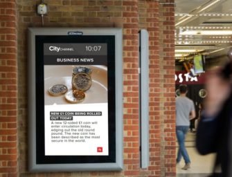 JCDecaux запустил на ж/д станциях в Лондоне деловой телеканал