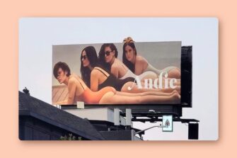 Як бренд купальників Andie поєднує маркетинг впливу та зовнішню рекламу